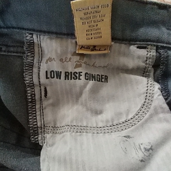 7 for all man kind wide leg Jeans - Picture 4 of 5